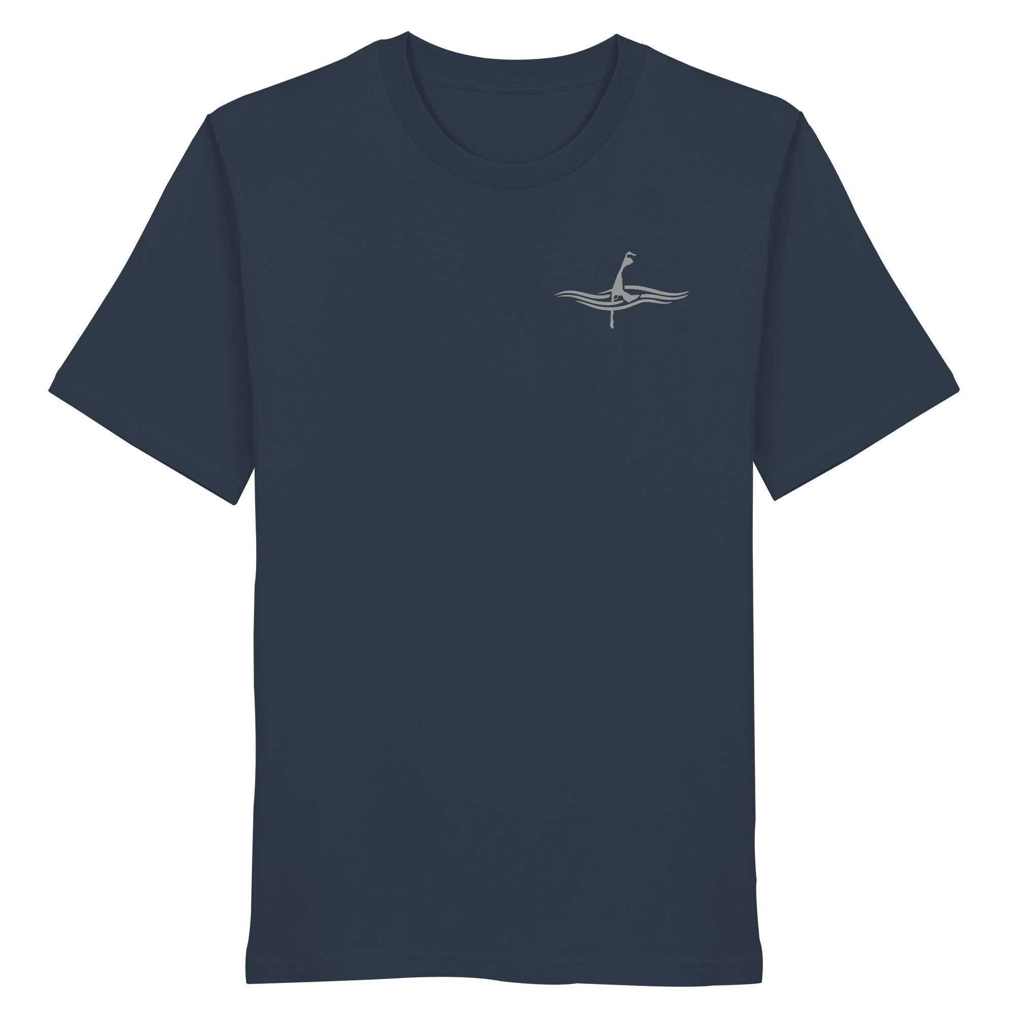 maritimes Sylt vom Meer umschlungen  - Basic Shirt