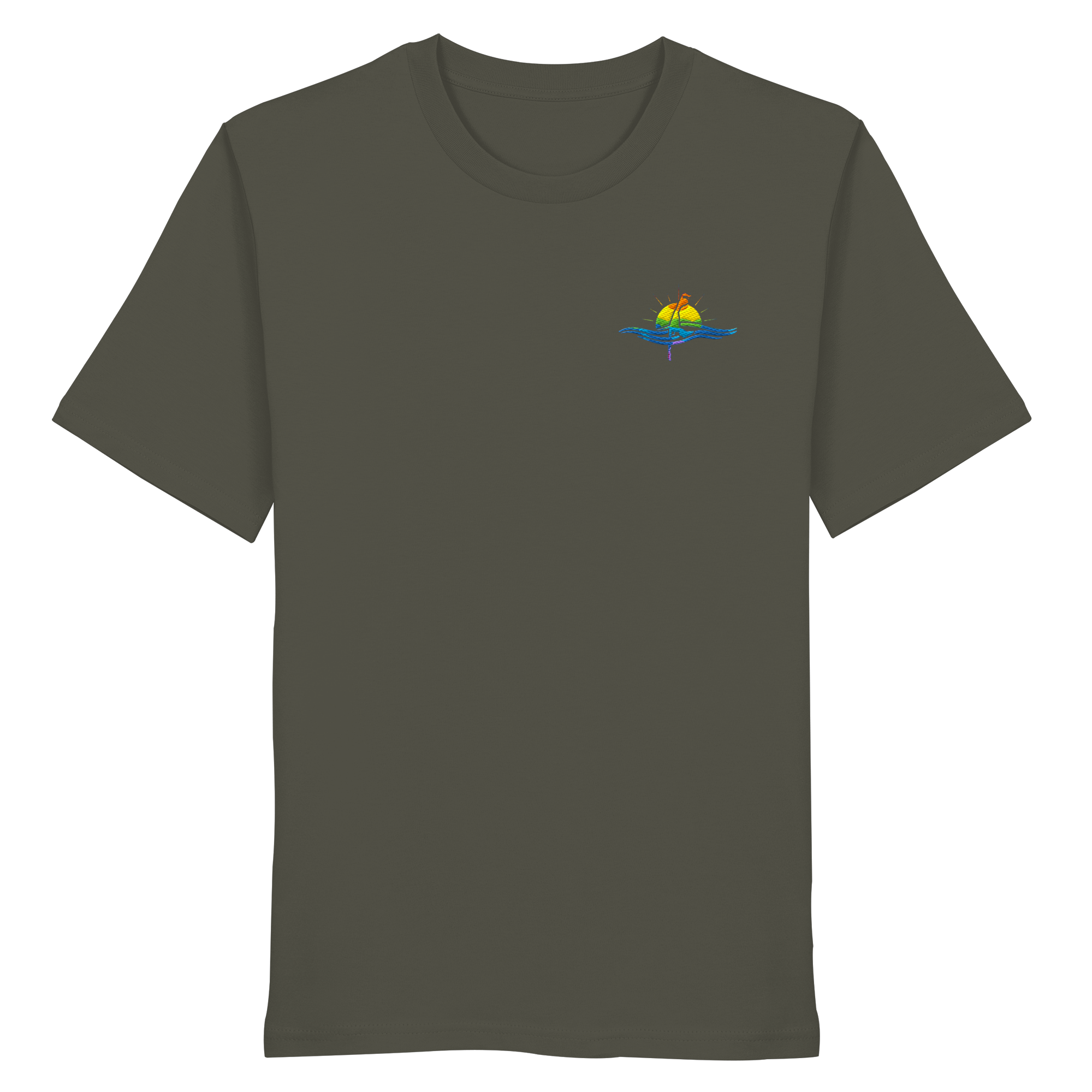 Sylt ist bunt - Stick - Premium T-Shirt
