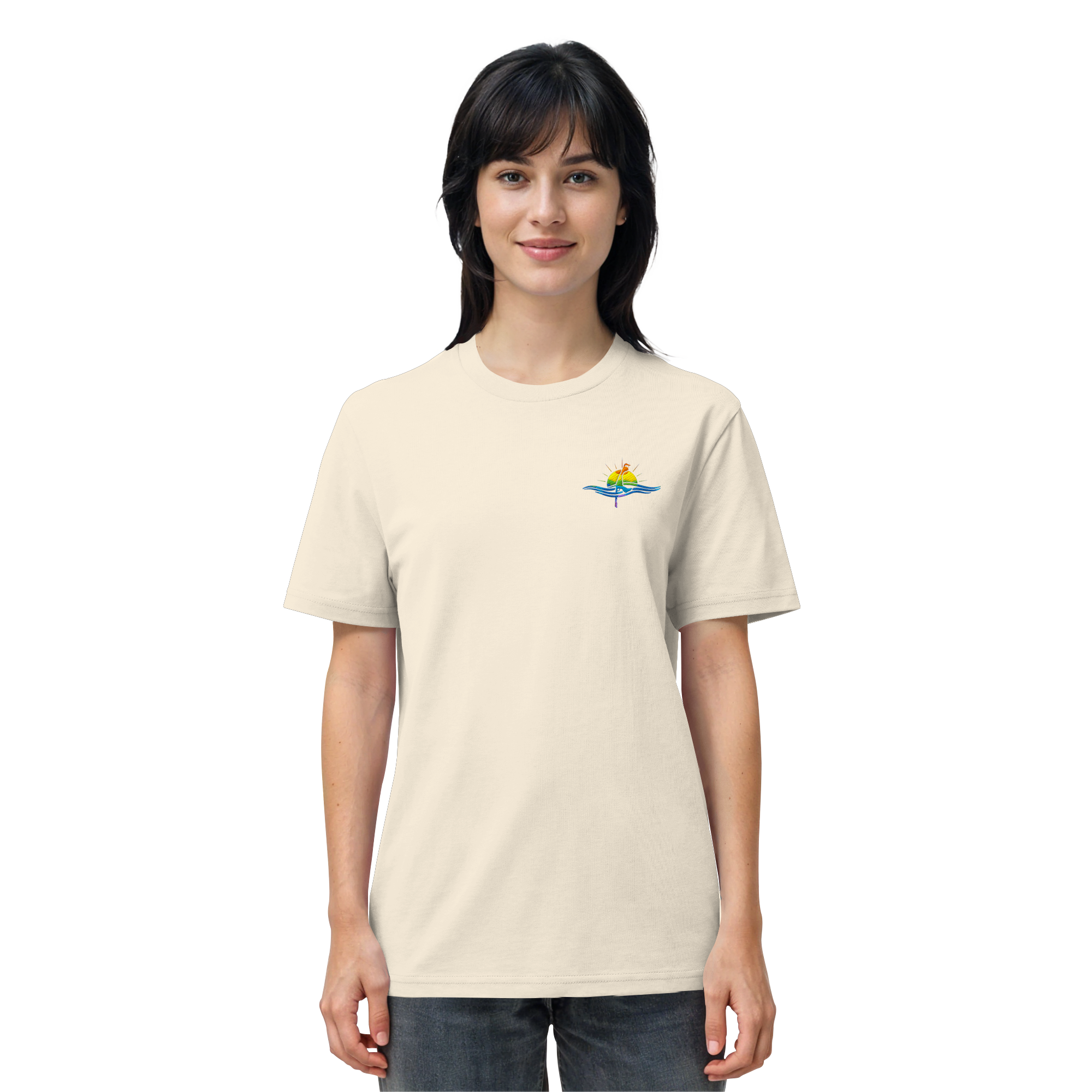 Sylt ist bunt - Stick - Premium T-Shirt