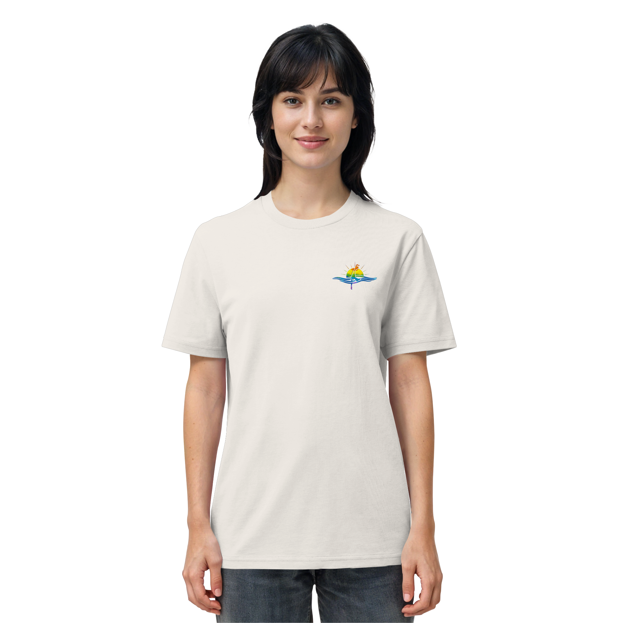 Sylt ist bunt - Stick - Premium T-Shirt