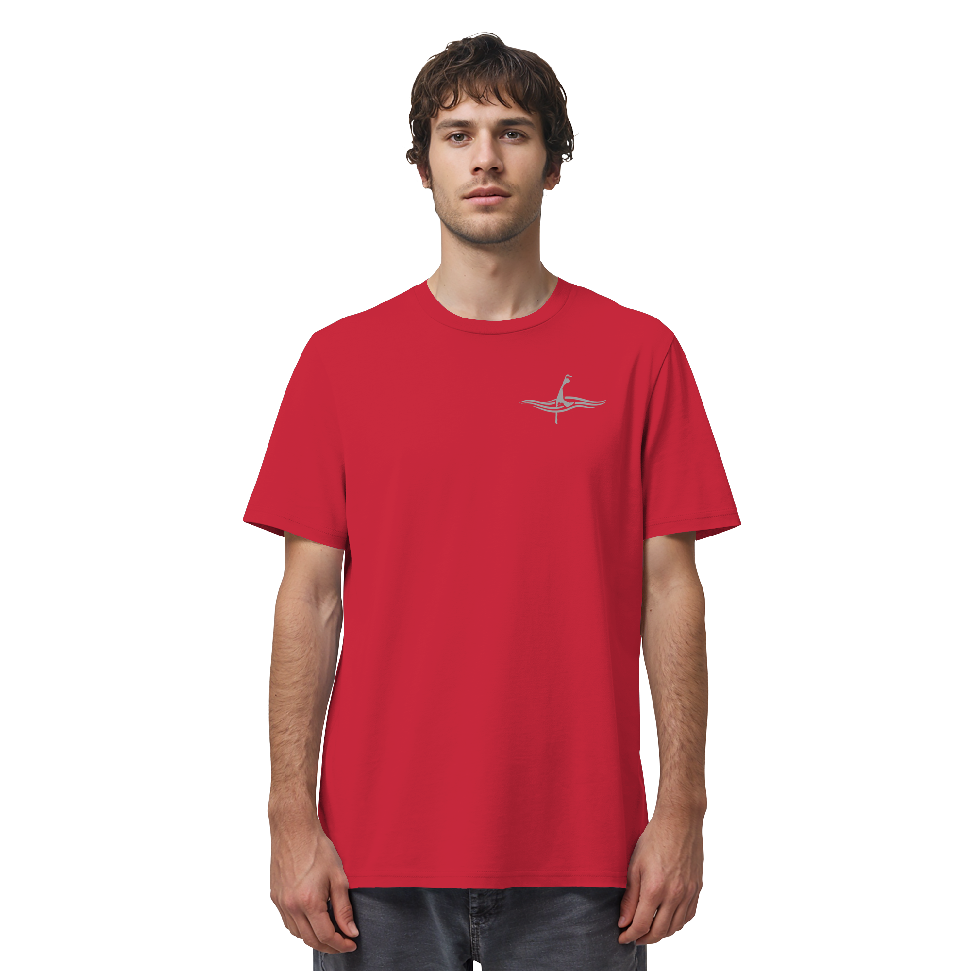 maritimes Sylt vom Meer umschlungen  - Basic Shirt