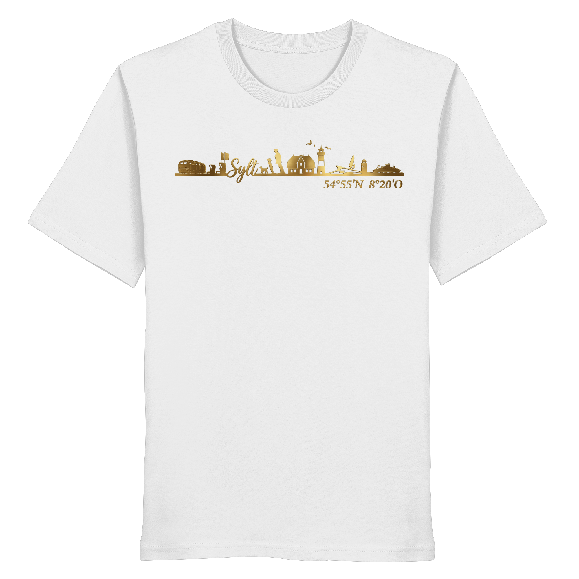 Skyline III - Premium T-Shirt GoldArt