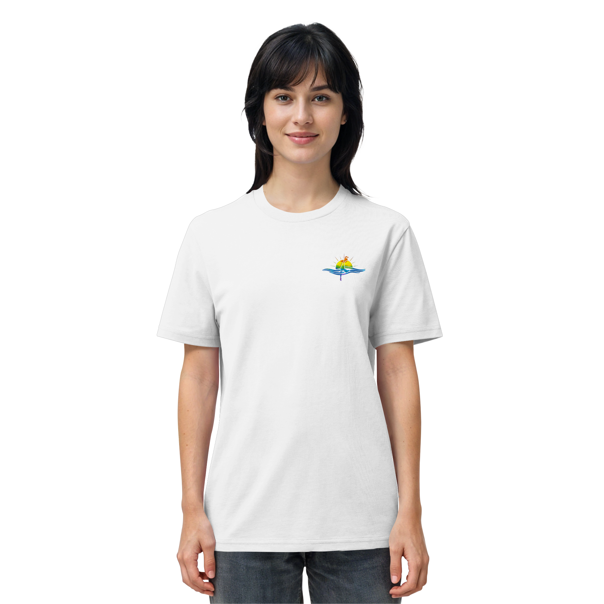 Sylt ist bunt - Stick - Premium T-Shirt