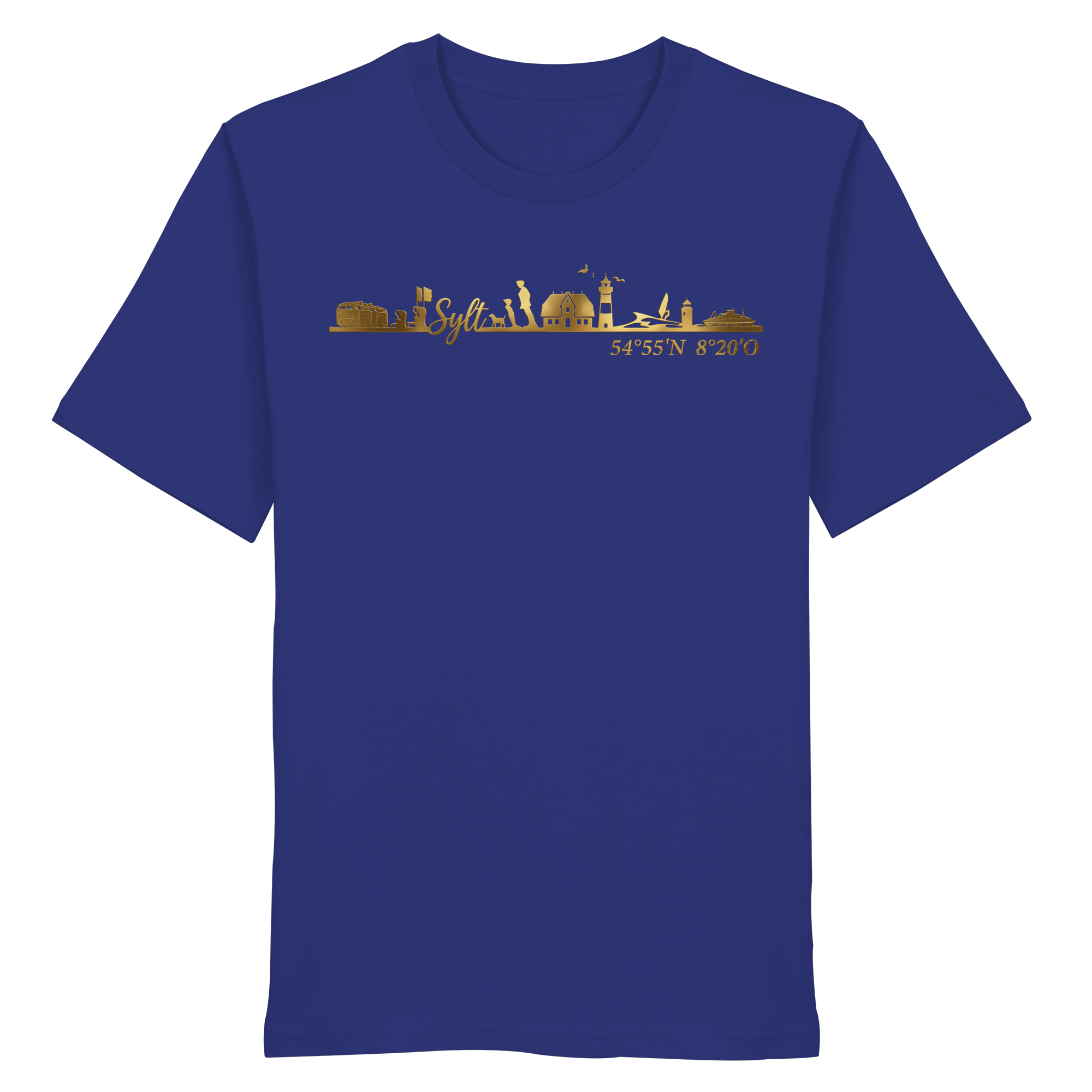 Skyline III - Premium T-Shirt GoldArt