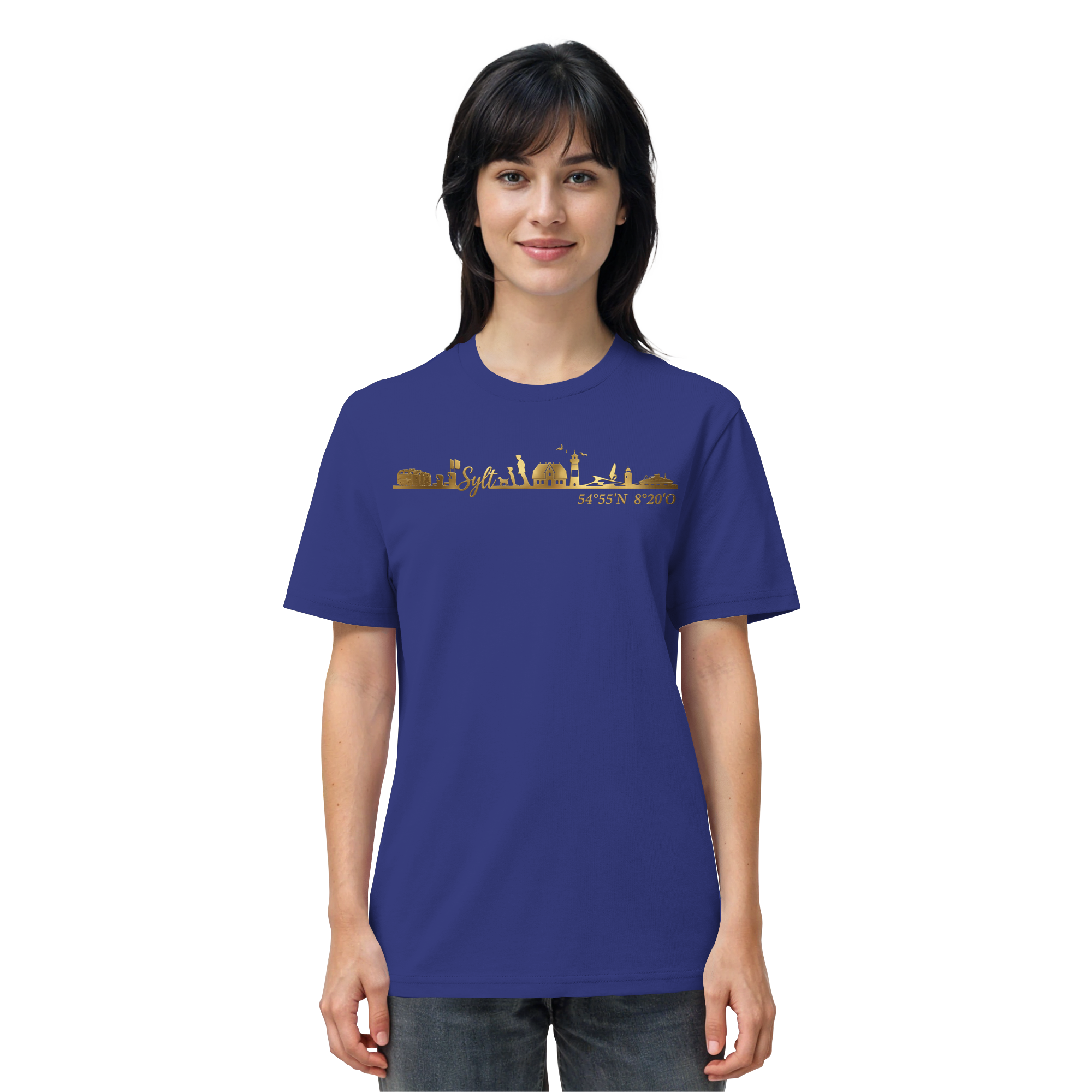 Skyline III - Premium T-Shirt GoldArt