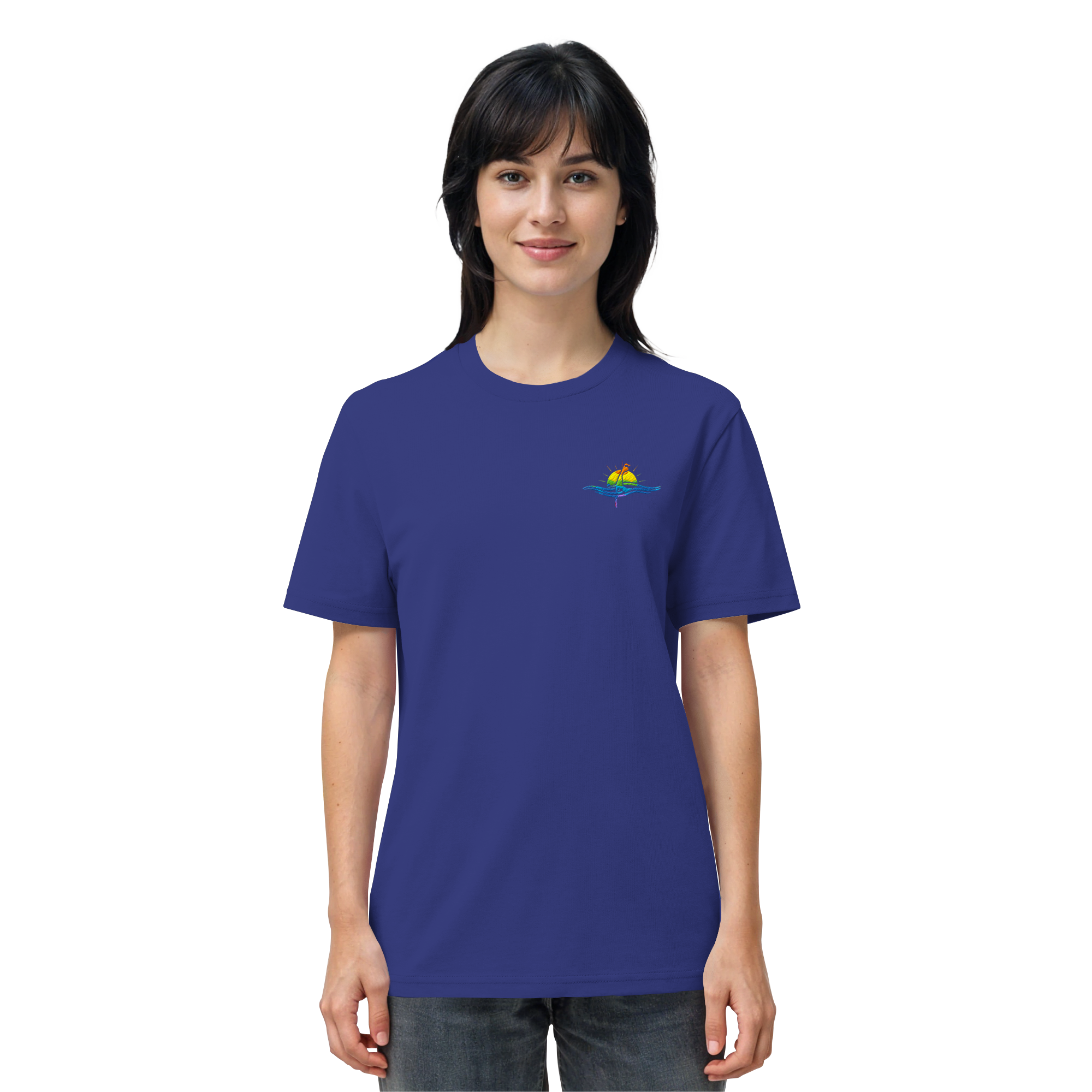 Sylt ist bunt - Stick - Premium T-Shirt