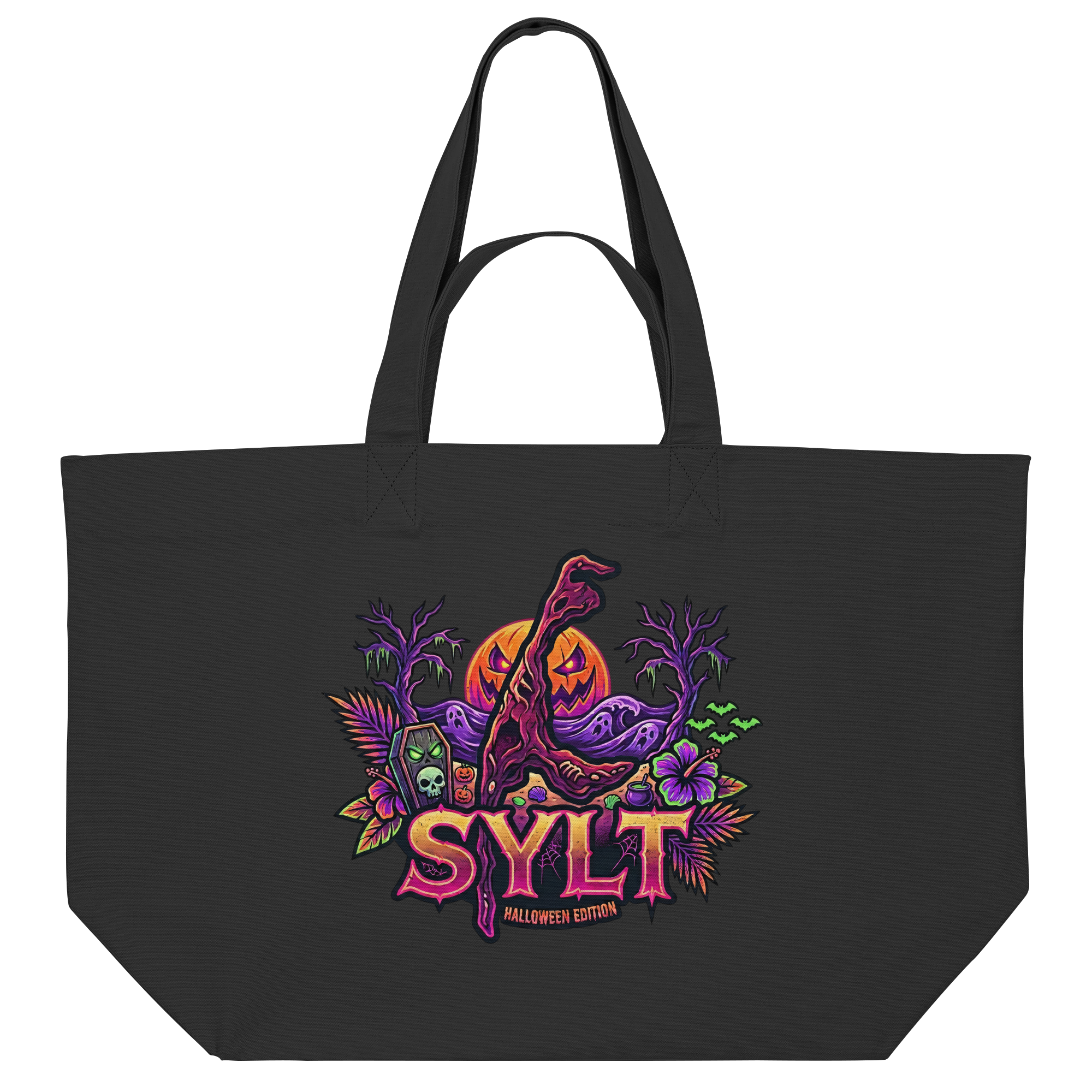 🎃 SYLT HALLOWEEN EDITION – PREMIUM XL SHOPPING BAG ("NASCHI-TASCHE")