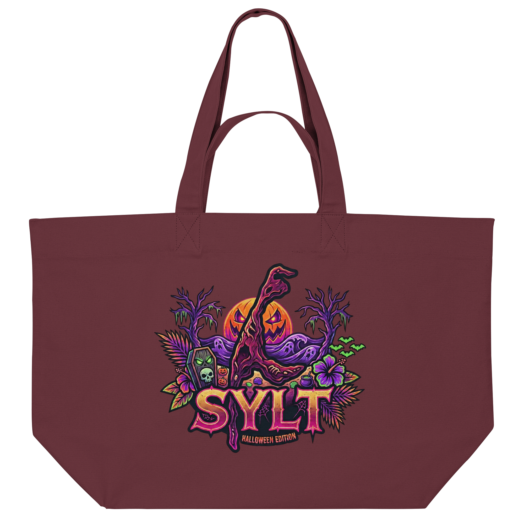 🎃 SYLT HALLOWEEN EDITION – PREMIUM XL SHOPPING BAG ("NASCHI-TASCHE")