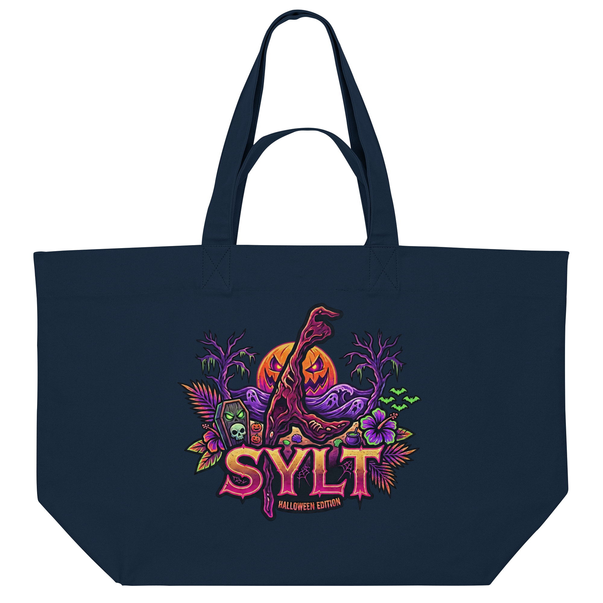 🎃 SYLT HALLOWEEN EDITION – PREMIUM XL SHOPPING BAG ("NASCHI-TASCHE")
