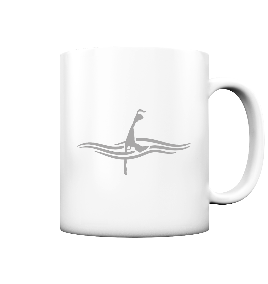 maritimes Sylt vom Meer umschlungen  - Tasse matt