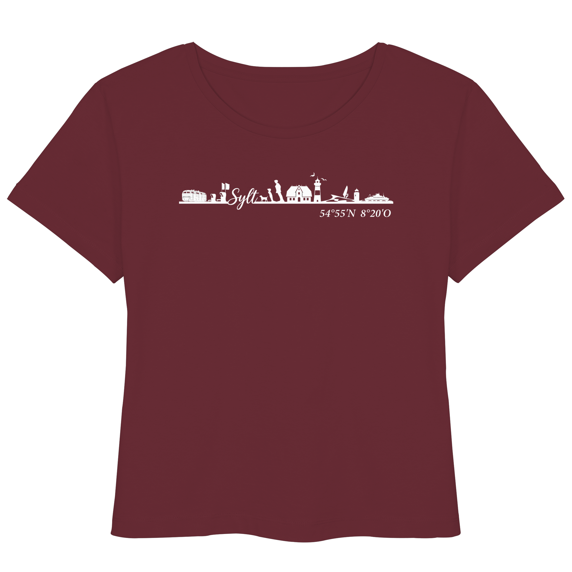 Skyline  - Frauen Lightweight T-Shirt