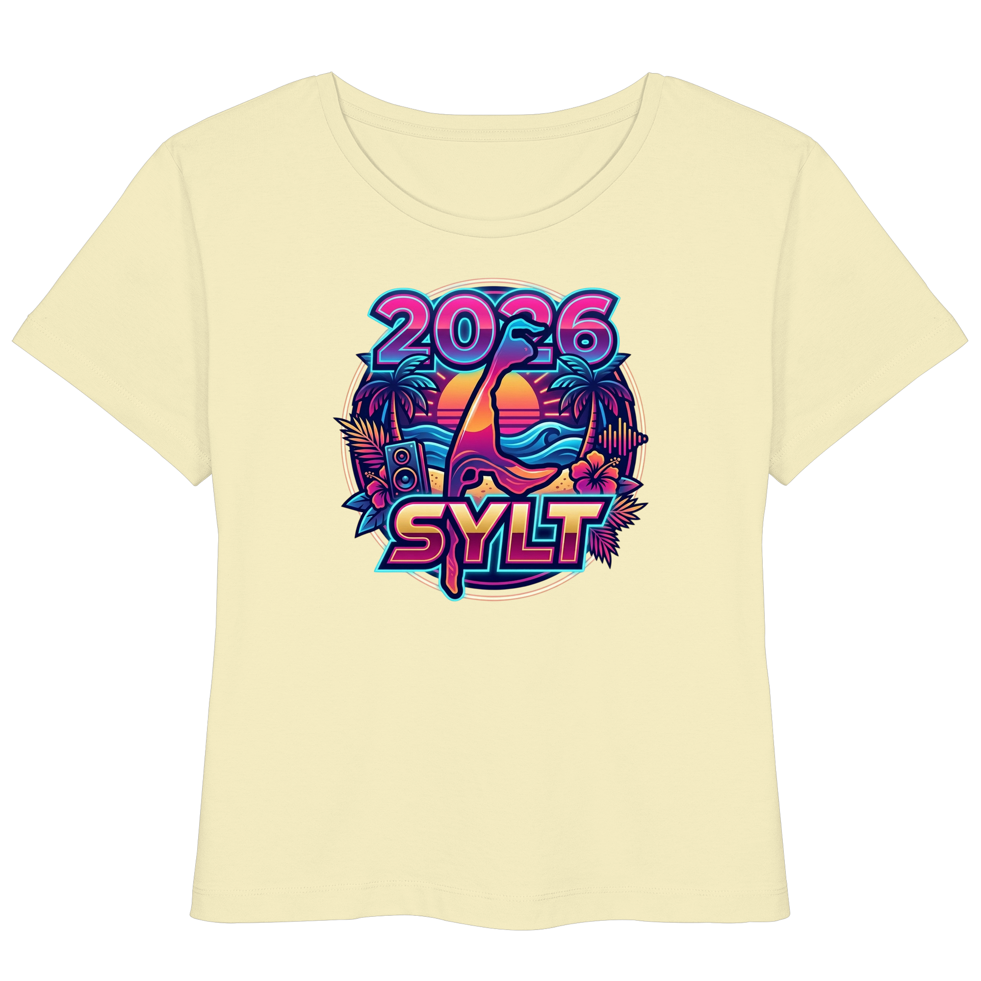 Sylt 2026 wird bunt - dein Unikat - Womens Lightweight T-Shirt