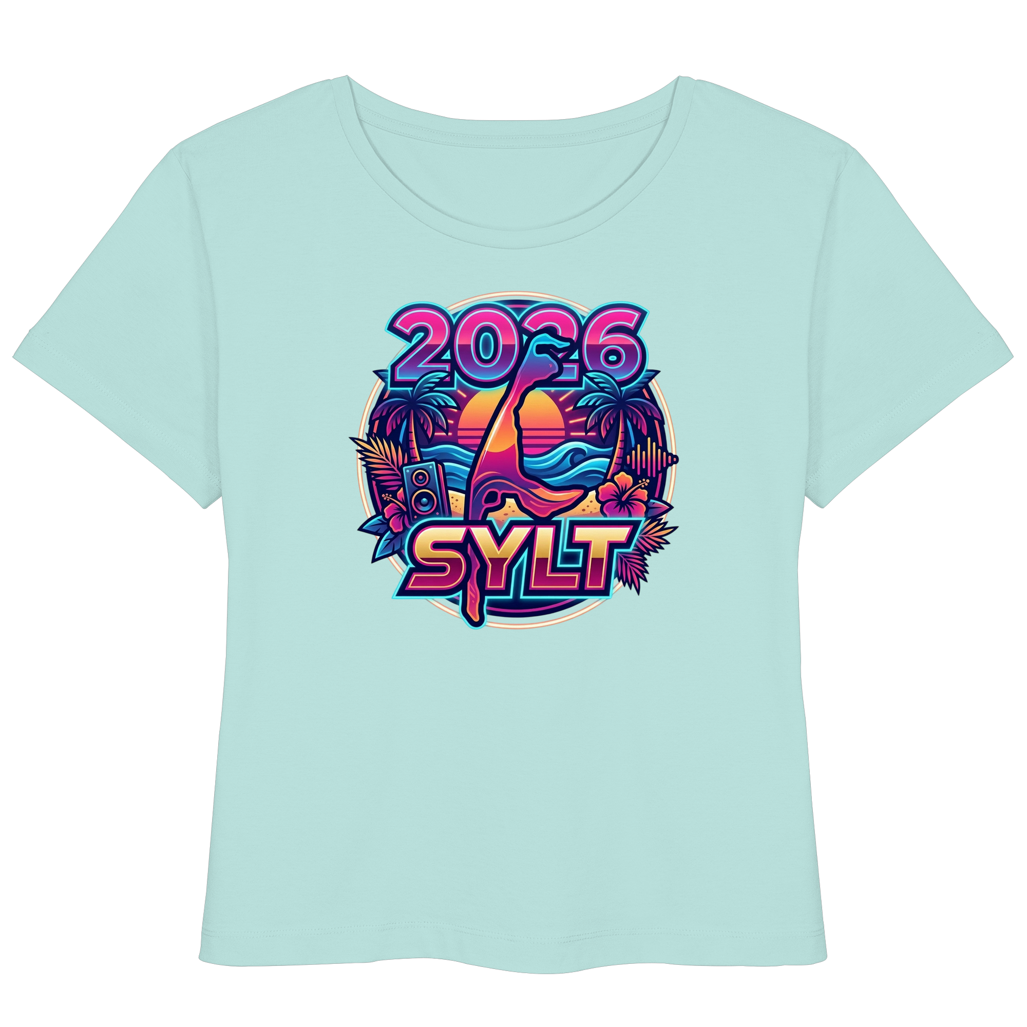 Sylt 2026 - das Frauen Premium Lightwight T-Shirt