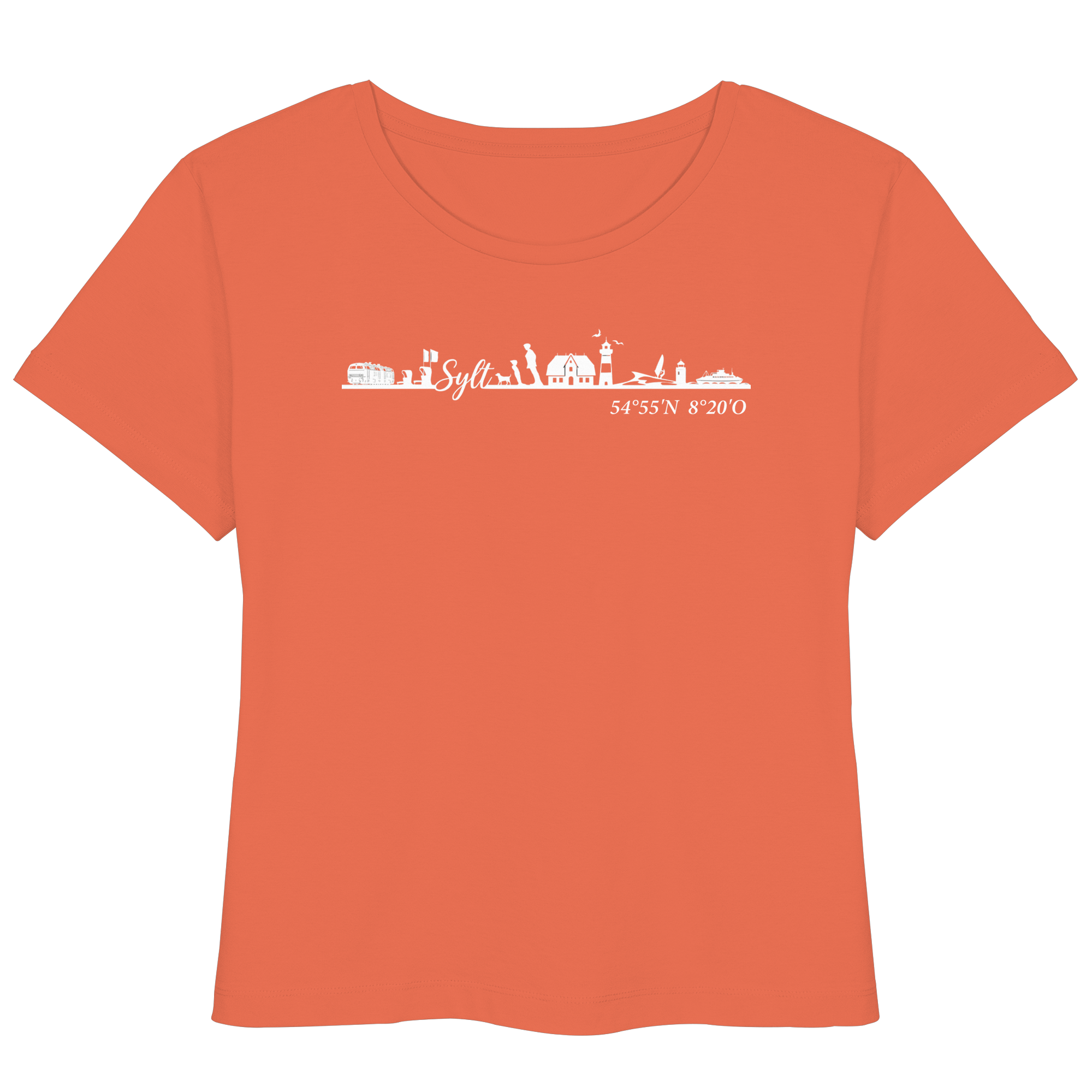 Skyline  - Frauen Lightweight T-Shirt