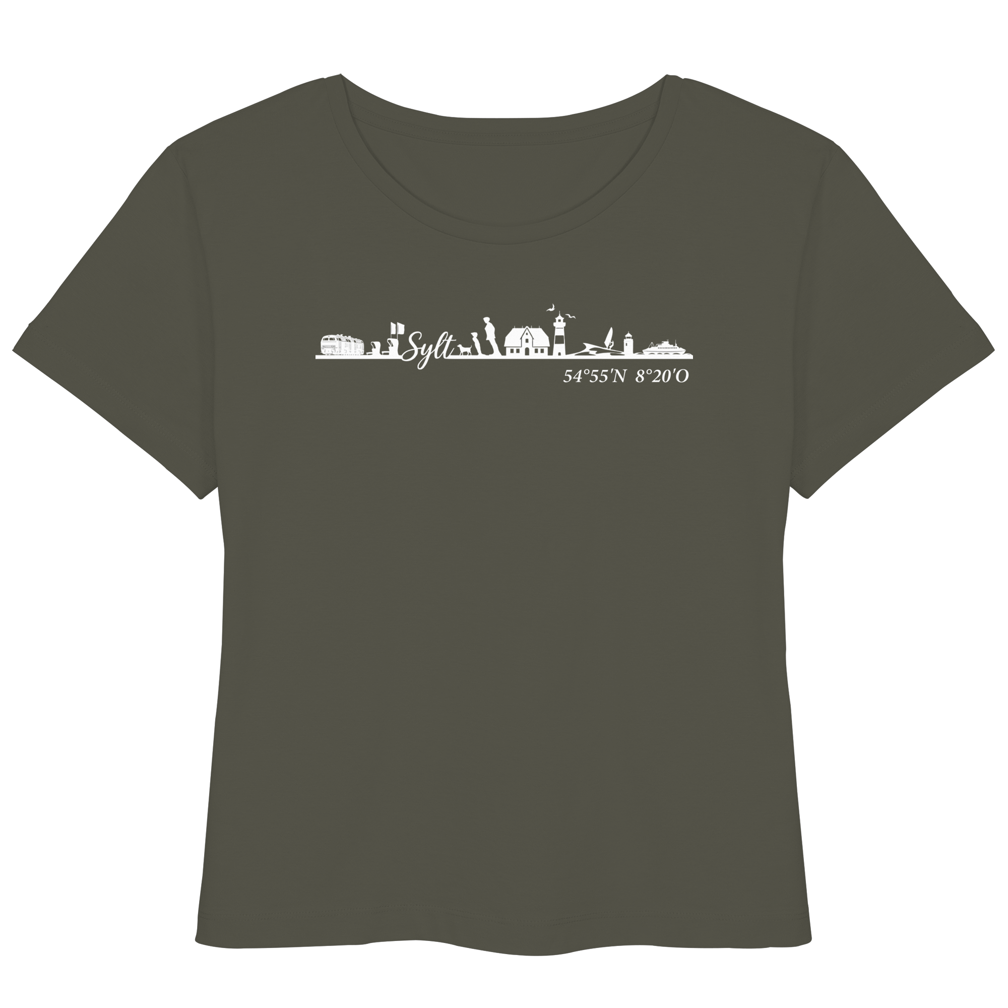 Skyline  - Frauen Lightweight T-Shirt