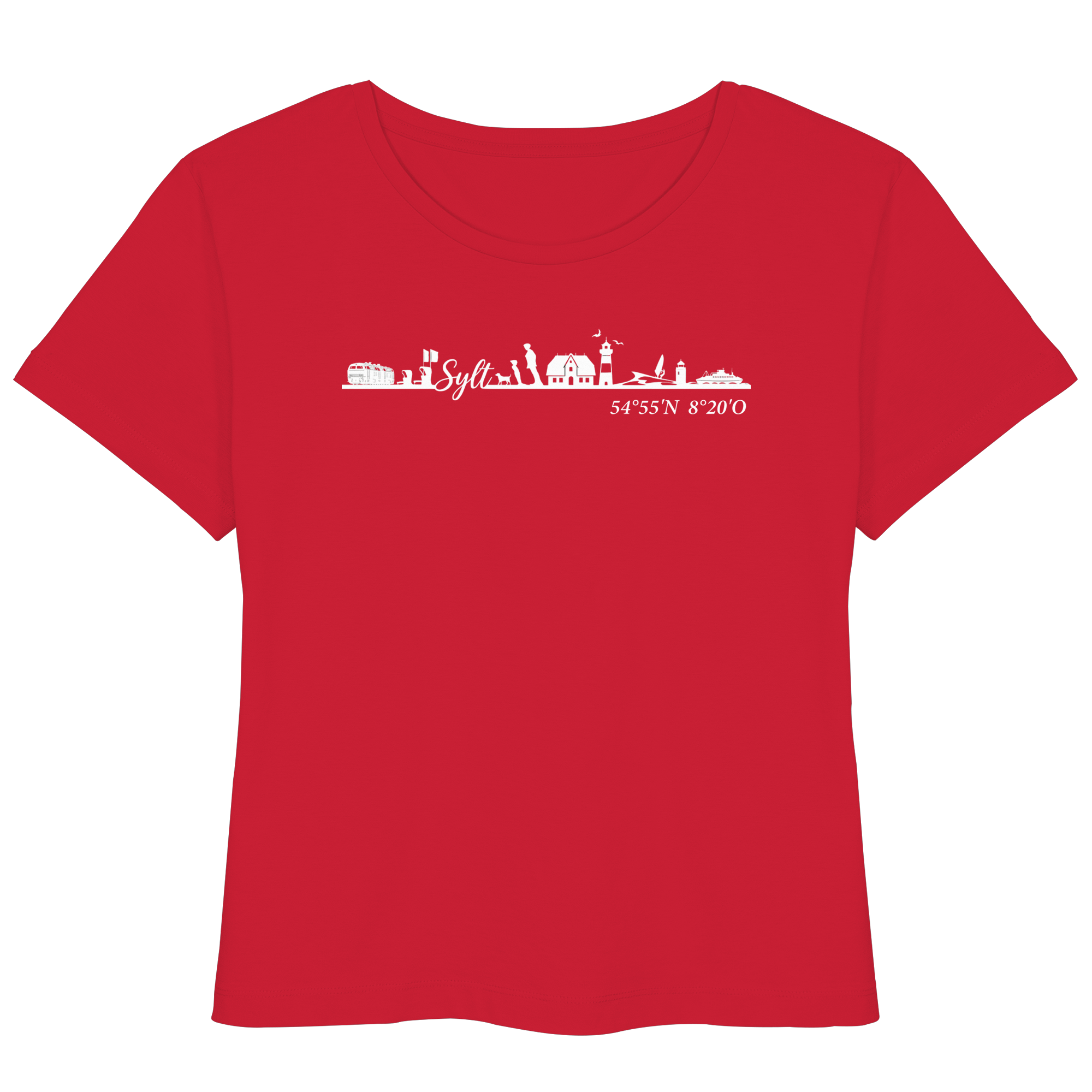 Skyline  - Frauen Lightweight T-Shirt